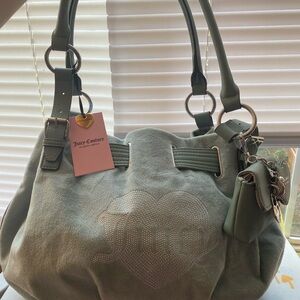 Juicy Couture Mint Green Shoulder Bag